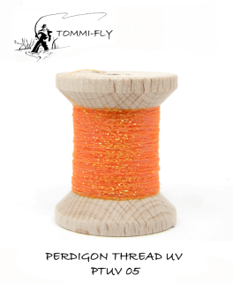 UV Perdigon Thread - Fluo Orange